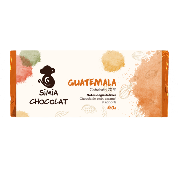 Tablette Guatemala Cahabón simia chocolat